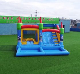 T2-3037 Castillo inflable tres en uno