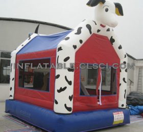 T2-3096 Trampolín inflable para perros