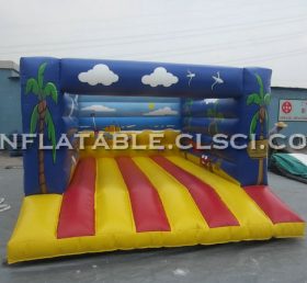 T2-3187 Trampolín inflable con tema de jungla