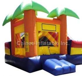 T2-321 Trampolín inflable con tema de jungla