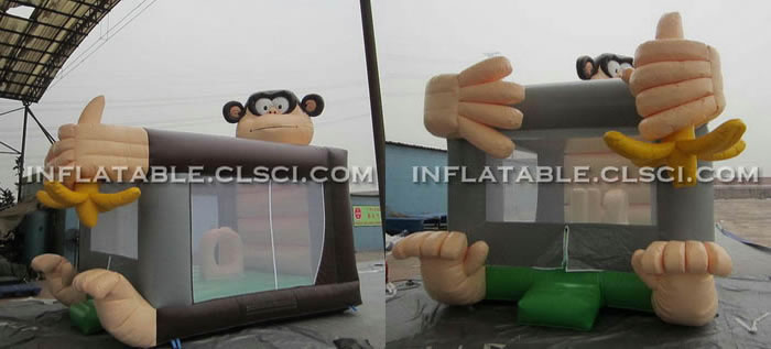 T2-344 Monkey Inflatable Jumpers