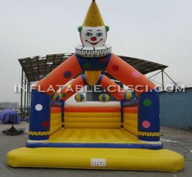 T2-405 Feliz trampolín inflable payaso