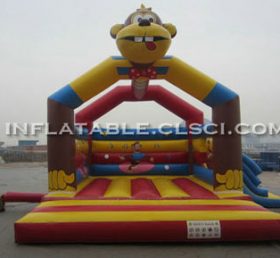 T2-406 Monkey inflable trampolín