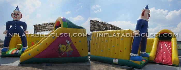 T2-416 Clown Inflatable Jumpers