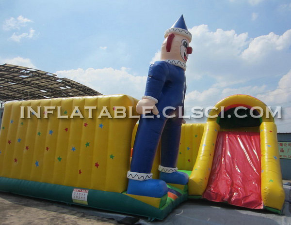 T2-416 Clown Inflatable Jumpers