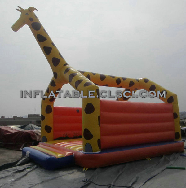 T2-446 Giraffe Inflatable Bouncers