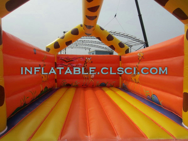 T2-446 Giraffe Inflatable Bouncers