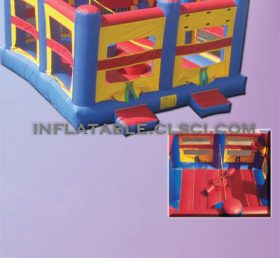 T2-484 Trampolín inflable al aire libre