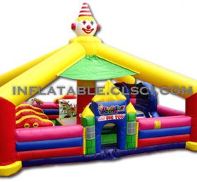 T2-496 Trampolín inflable payaso