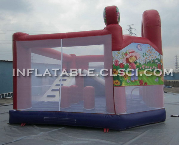 T2-550 Strawberry Shortcake Inflatable Bouncer