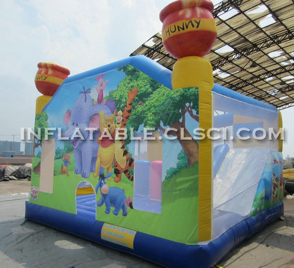 T2-560 Disney Winnie The Pooh Inflatable Bouncer