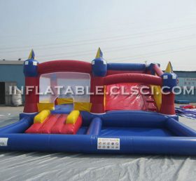 T2-639 Trampolín inflable al aire libre