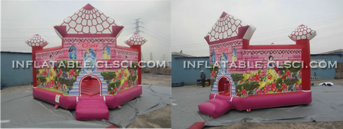 T2-682 Princess Inflatable Bouncers