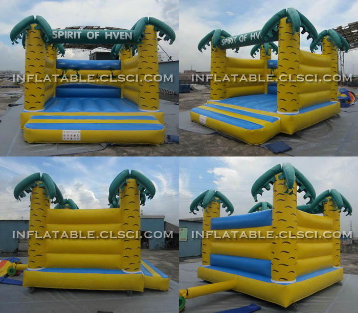 T2-765 Jungle Theme Inflatable Jumpers