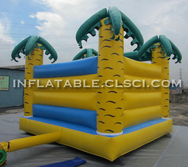 T2-765 Jungle Theme Inflatable Jumpers