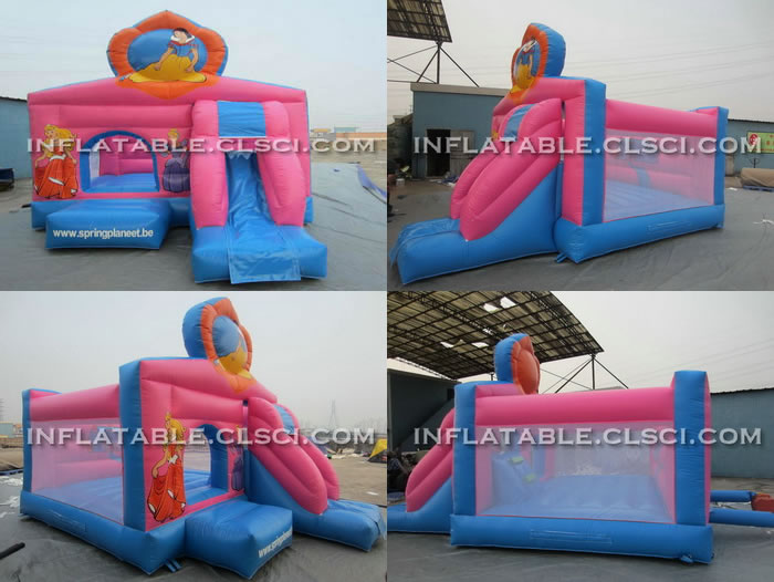 T2-781 Princess Inflatable Jumpers
