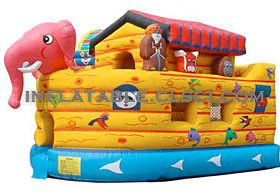 T2-861 Trampolín inflable pirata