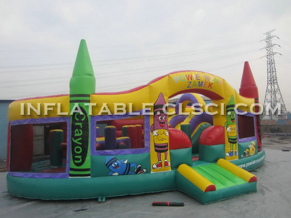 T2-903 Crayon Inflatable Bouncers
