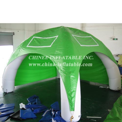Tent1-310 Green Advertisement Dome Inflatable Tent