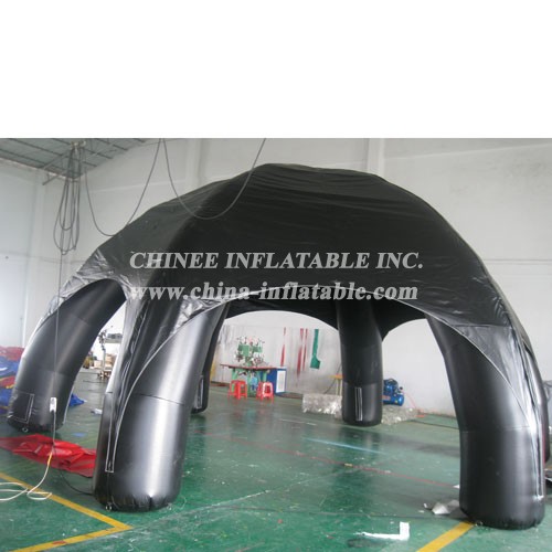 Tent1-321 Black Advertisement Dome Inflatable Tent