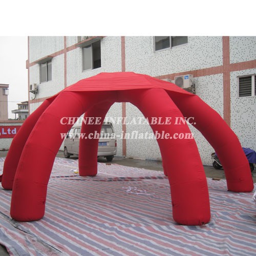 Tent1-323 Red Advertisement Dome Inflatable Tent