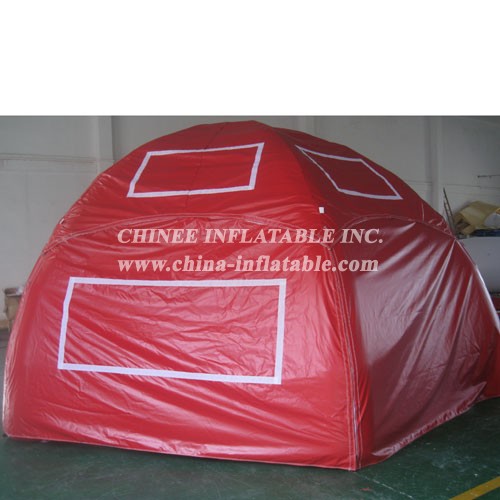 Tent1-333 Red Advertisement Dome Inflatable Tent
