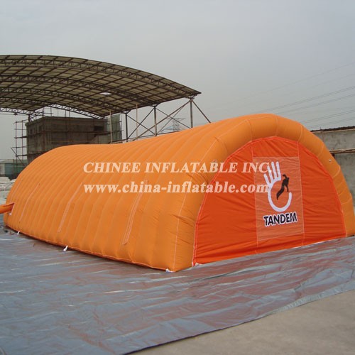 Tent1-373 Orange Inflatable Tent