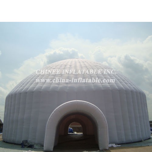 Tent1-411 Giant White Inflatable Tent