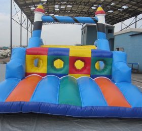 T7-542 Pista de barrera inflable gigante