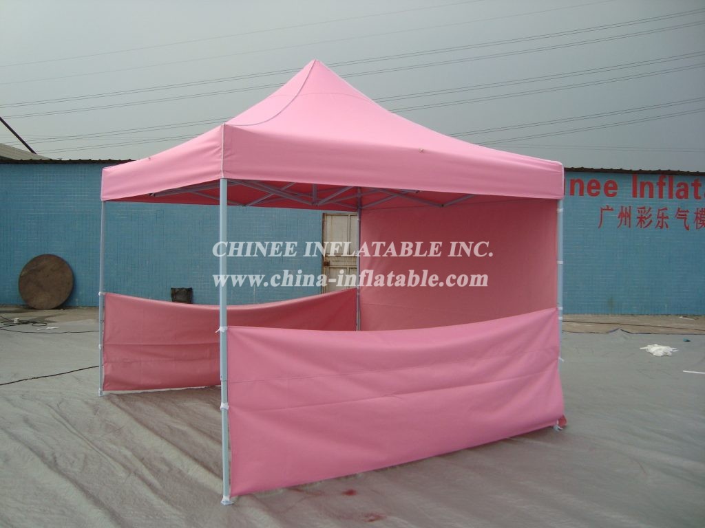 F1-31 Commercial Folding Pink Canopy Tent