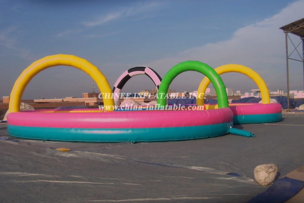 T11-900 Inflatable Race Track Sport Game