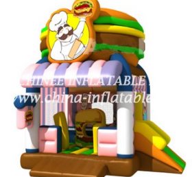 T2-3314 Castillo inflable de Hamburgo