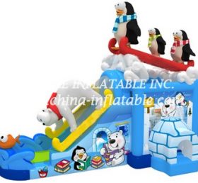 T2-3327 Castillo inflable Penguin