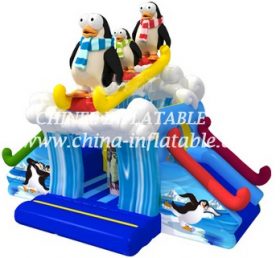 T2-3329 Castillo inflable Penguin