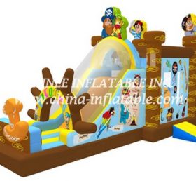 T2-3330 Castillo inflable pirata