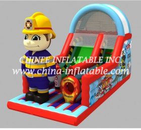 T8-1519 Bob TheBuilder tobogán inflable