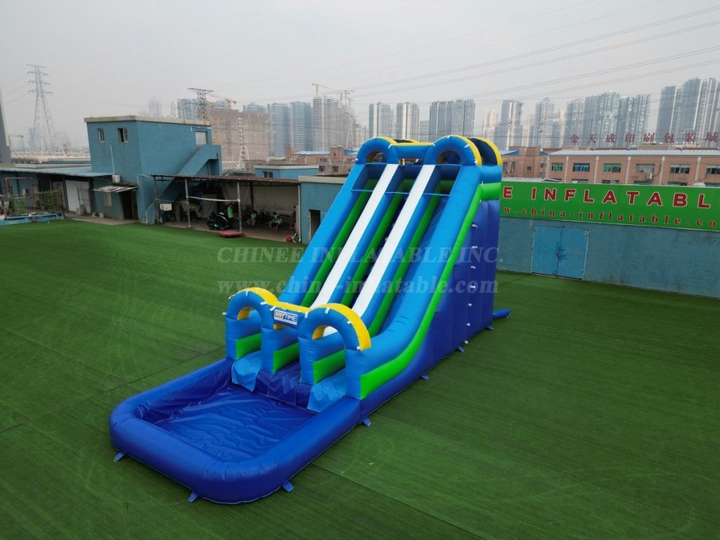 T8-1555 Giant Dual Lane Water Slide