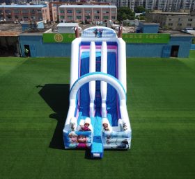 T8-1545 Deslizador inflable congelado de Disney