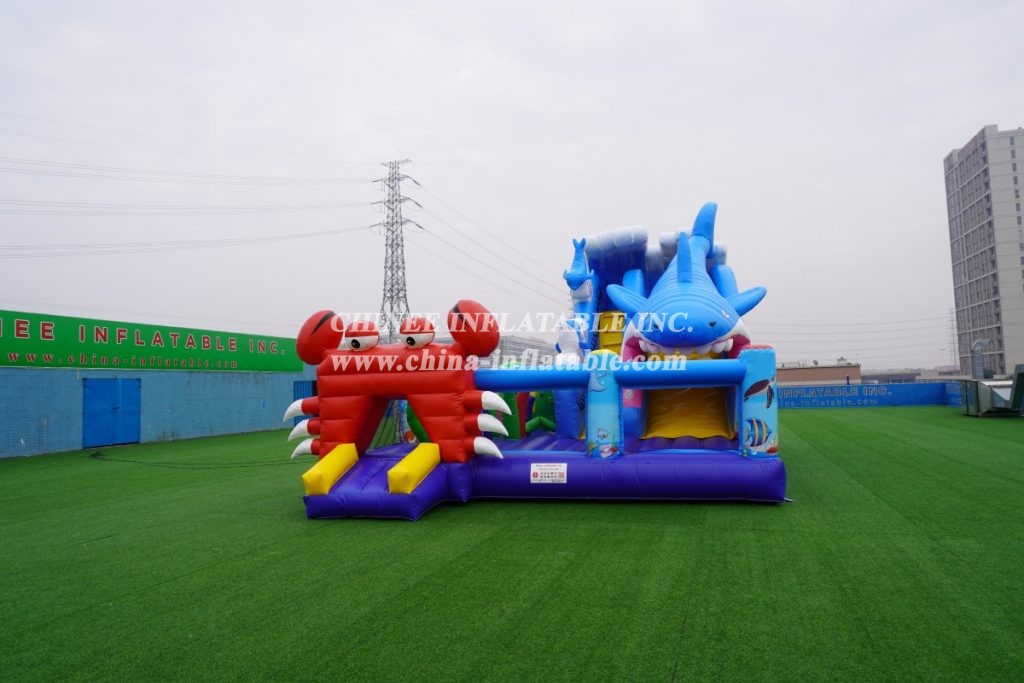 T6-603 Inflatable Sea Playground Inflatable Sea World Fun City