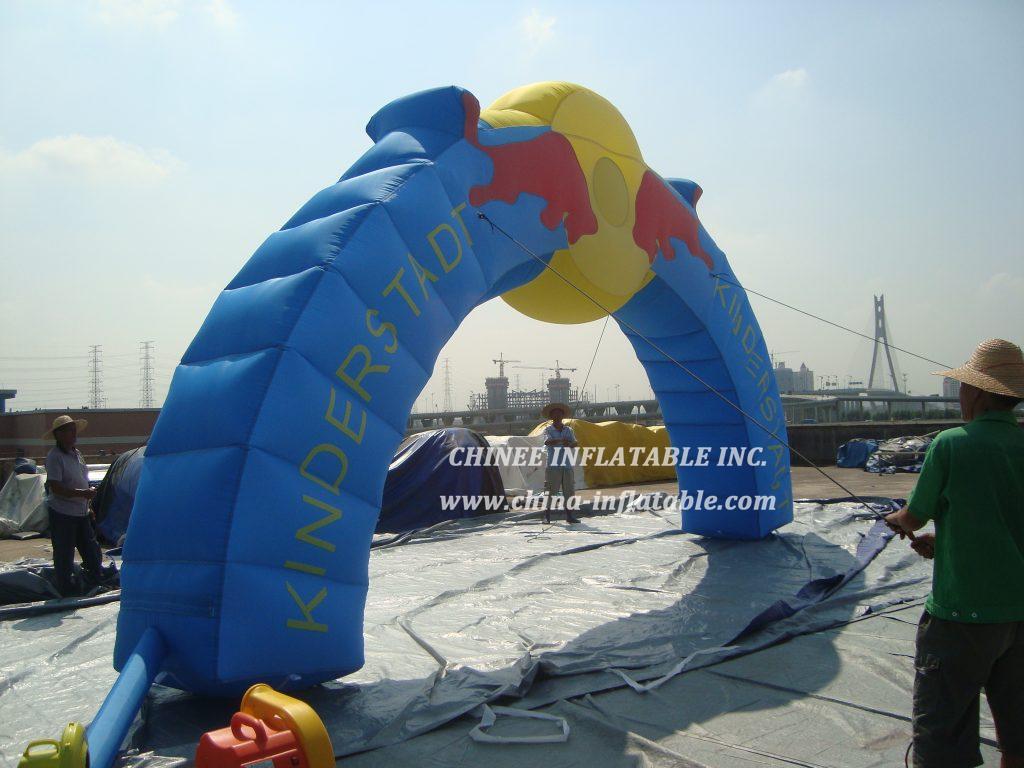 Arch1-224 Red Bull Inflatable Arches