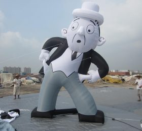 Cartoon2-065 Gigante personaje inflable al aire libre dibujos animados 4M alto