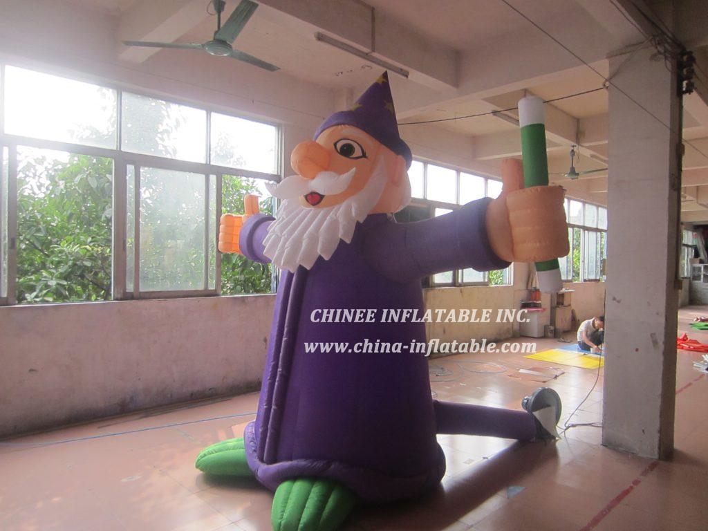 Cartoon1-603 Wizard Inflatable Cartoons