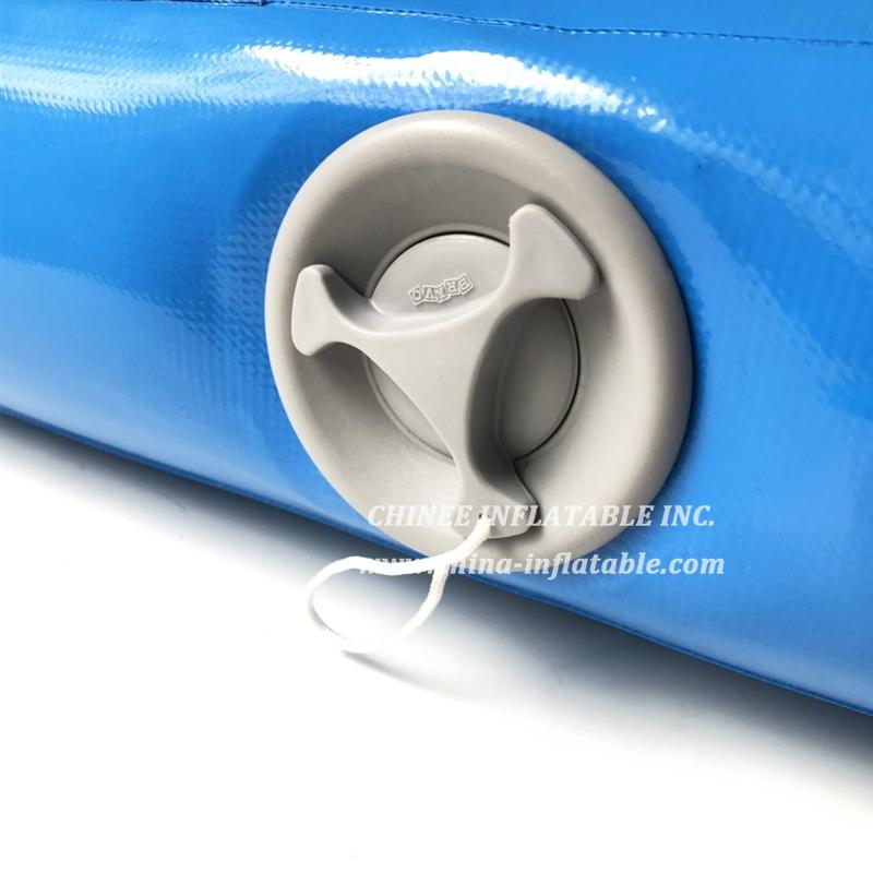 AT1-003 Inflatable Gymnastic Airtrack Tumbling Yoga Air Trampoline Track For Home Use Gymnastics Training Taekwondo Cheerleading 1M*0.6M