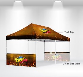 F2-11 Tienda plegable de media pared 10 × 20/tienda publicitaria