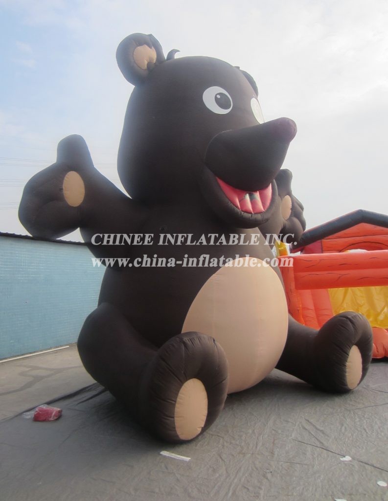 Cartoon2-087 Giant Bear Inflatable Cartoons