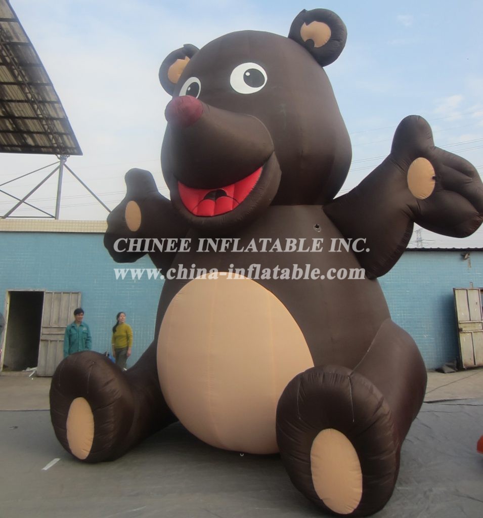 Cartoon2-087 Giant Bear Inflatable Cartoons