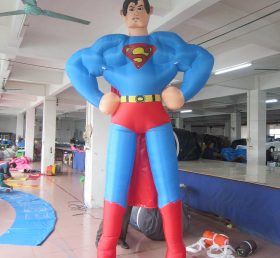 Cartoon2-081 Superhéroe Superman inflable caricatura