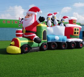 C1-181 Tren inflable de Navidad