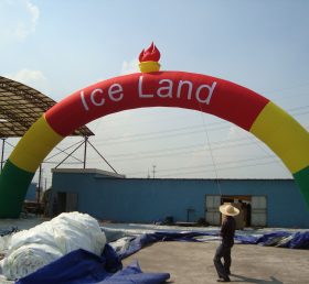 Arch1-123 Arco inflable de hielo