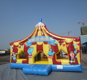 T6-124 Circo mundo gigante inflado